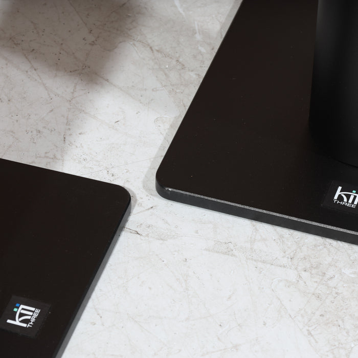 Kii Three Powered Bookshelf Speaker Pair w/ Dedicated Stands & Control Module