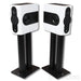 Kii Three Powered Bookshelf Speaker Pair w/ Dedicated Stands & Control Module
