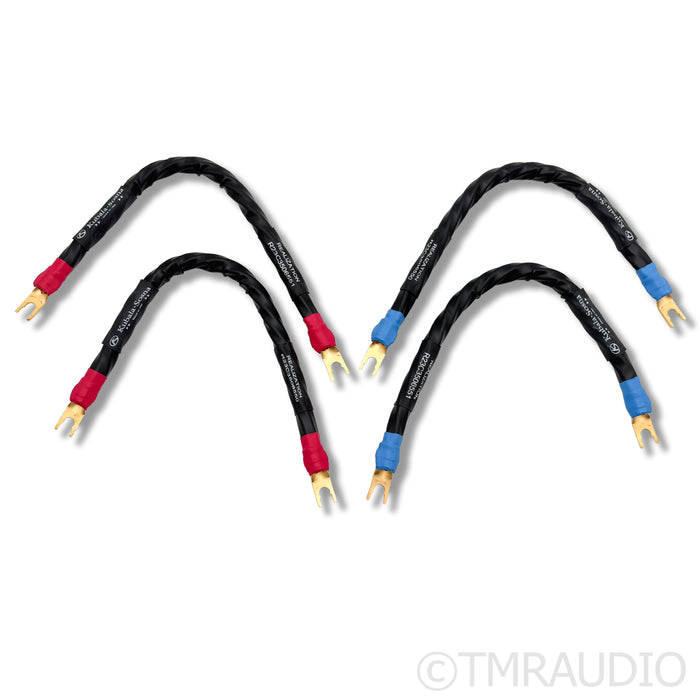 Kubala-Sosna Realization Bi-Wire Jumper Cables; 12in Set of Four
