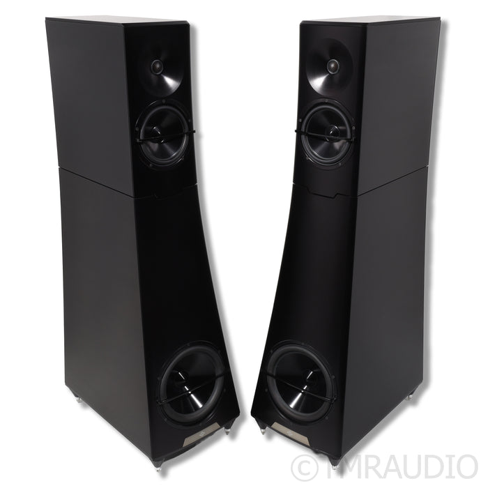 YG Acoustics Hailey 3.2 Floorstanding Speakers; Black Pair