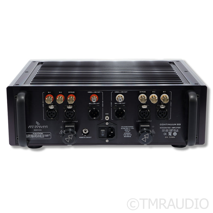 Jeff Rowland Design Continuum S2 Stereo Integrated Amplifier