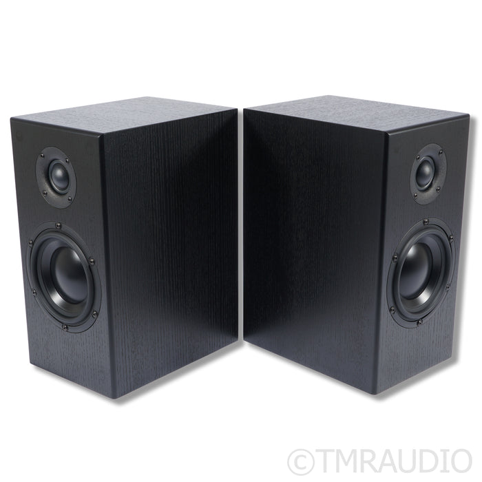 Totem Acoustic Bison Monitor Bookshelf Speaker Pair; Black Ash (Open Box)