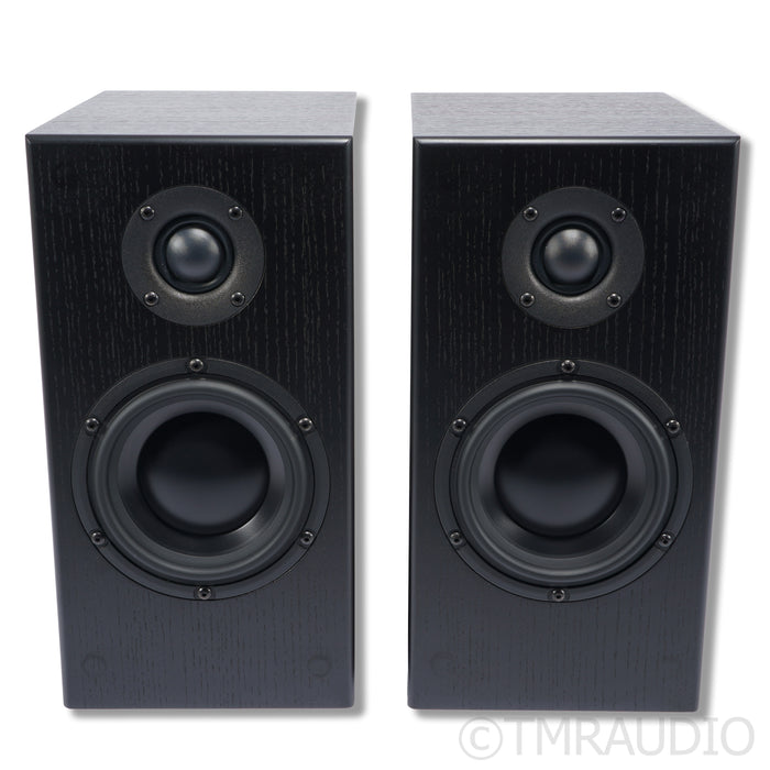 Totem Acoustic Bison Monitor Bookshelf Speaker Pair; Black Ash (Open Box)