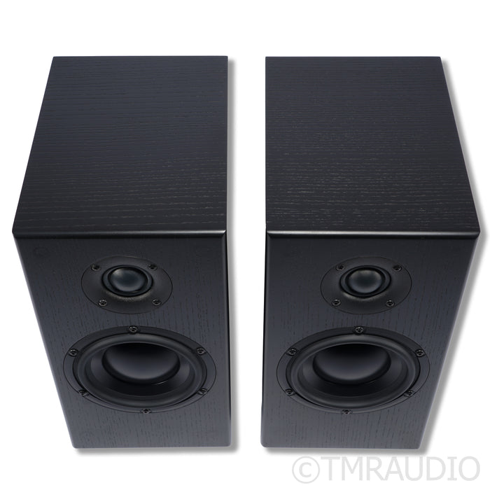 Totem Acoustic Bison Monitor Bookshelf Speaker Pair; Black Ash (Open Box)