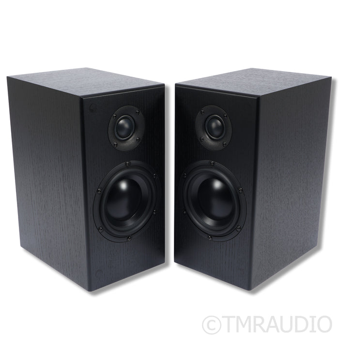 Totem Acoustic Bison Monitor Bookshelf Speaker Pair; Black Ash (Open Box)