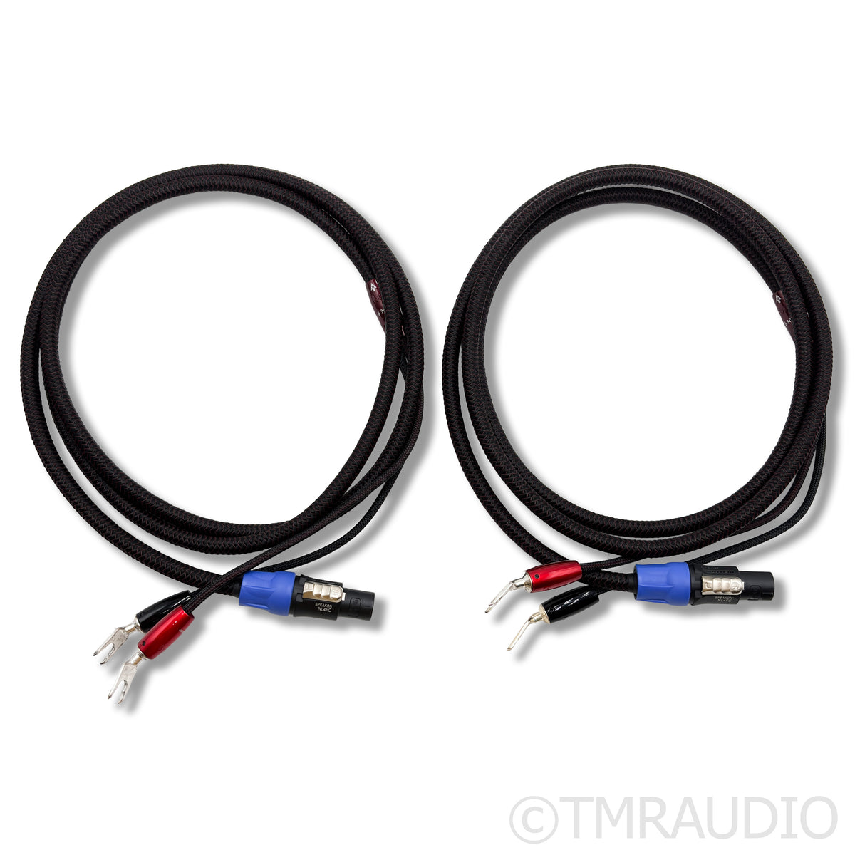 Audioquest Type 9 câbles hp et straps chez E&M à Paris