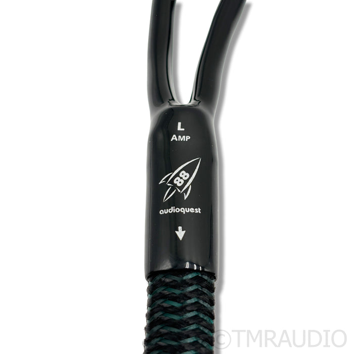 AudioQuest Rocket 88 Speaker Cables; 8ft Pair