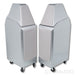 Wilson Audio Sasha W/P Series 1 Speakers; Argento Silver w/ Parchment Grilles