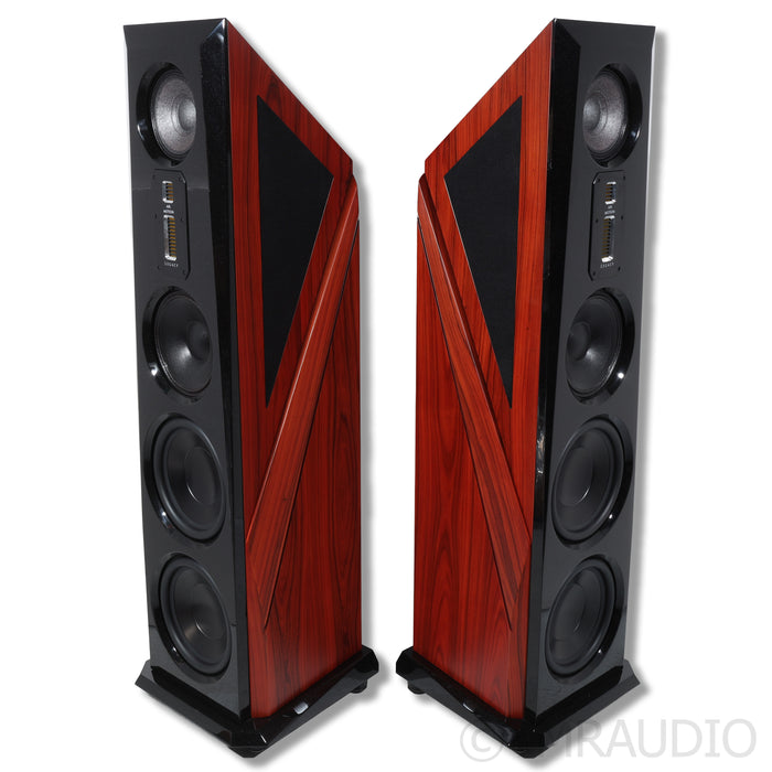 Legacy Audio Aeris Floorstanding Speakers; Rosewood w/ Black Pearl