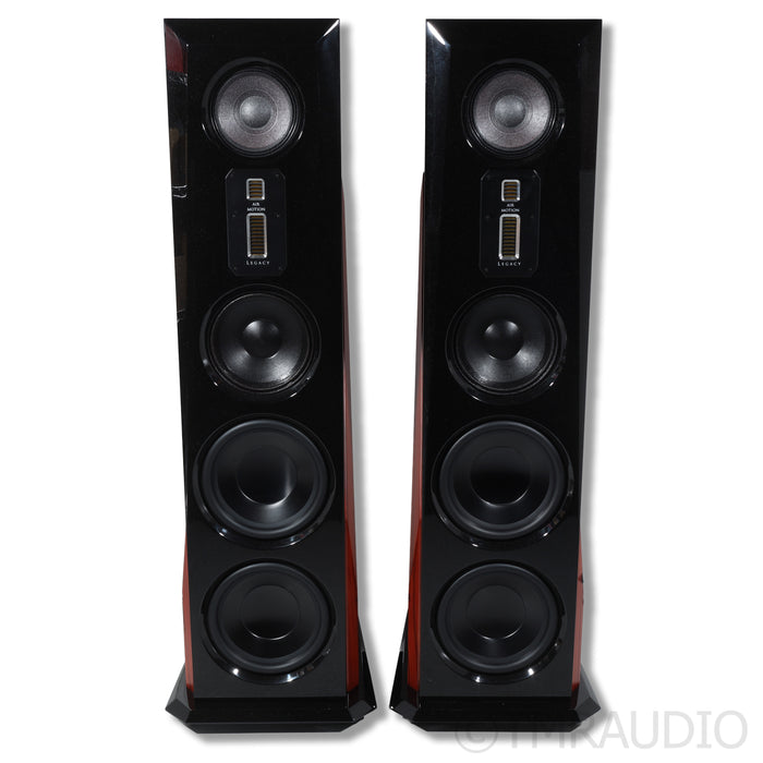 Legacy Audio Aeris Floorstanding Speakers; Rosewood w/ Black Pearl