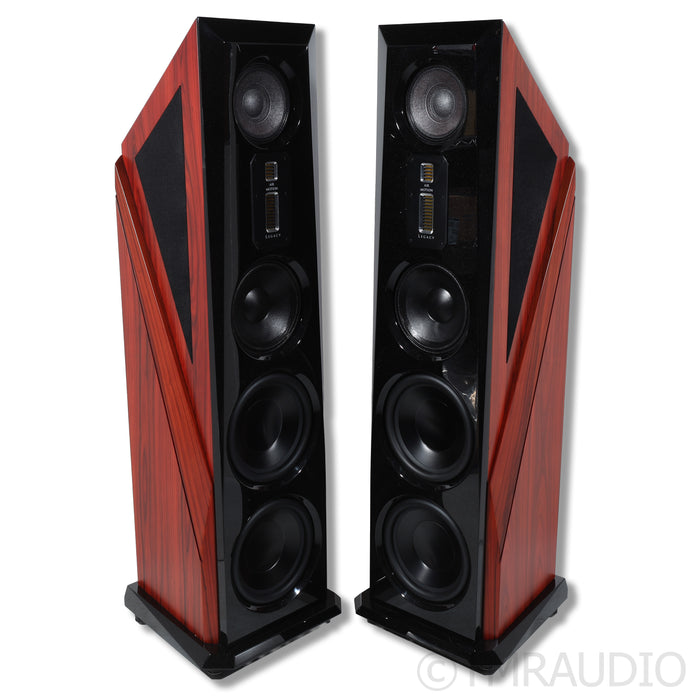 Legacy Audio Aeris Floorstanding Speakers; Rosewood w/ Black Pearl
