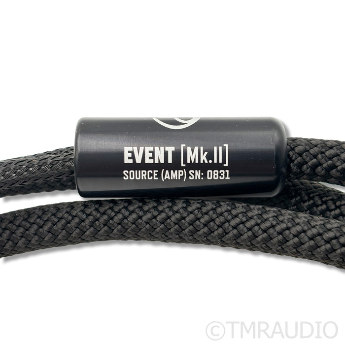 Zu Audio Event MKII Speaker Cables; 2.5m Pair