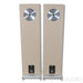 Zu Audio Druid 6 Floorstanding Speakers; Cosmic Latte Pair