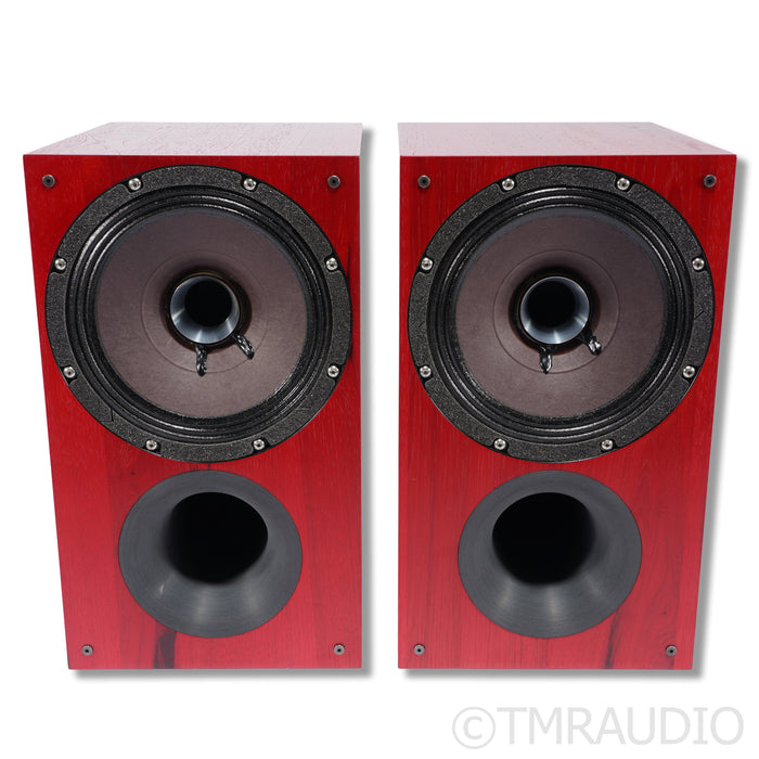 Zu Audio Method Mk. I Bookshelf Speakers; Ruby Red Hickory Pair