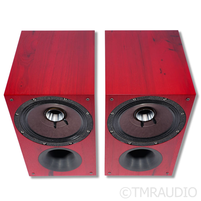 Zu Audio Method Mk. I Bookshelf Speakers; Ruby Red Hickory Pair