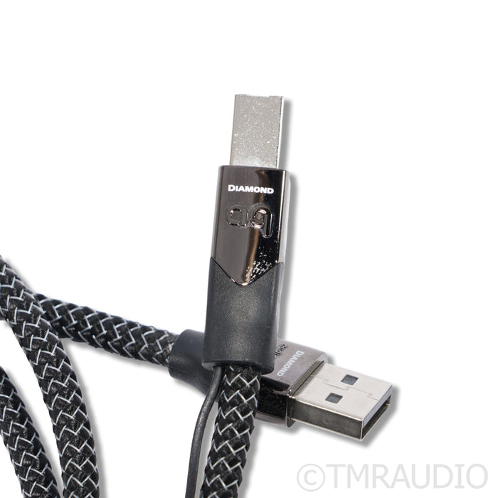 AudioQuest Diamond USB A to B Digital Interconnect; 1.5m Single