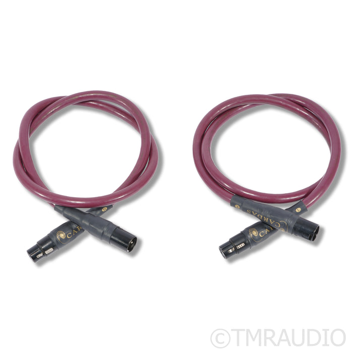 Cardas Golden Cross XLR Interconnects; 1m Pair