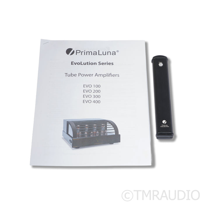 PrimaLuna Evo 300 Stereo Tube Power Amplifier; Silver