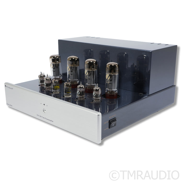 PrimaLuna Evo 300 Stereo Tube Power Amplifier; Silver