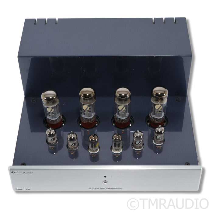 PrimaLuna Evo 300 Stereo Tube Power Amplifier; Silver