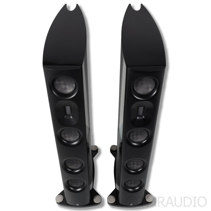 Borresen C3 Floorstanding Speakers; High Gloss Black Pair (Mint / Low Hours)
