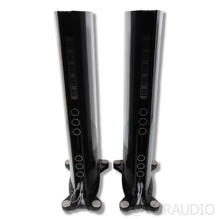 Borresen C3 Floorstanding Speakers; High Gloss Black Pair (Mint / Low Hours)