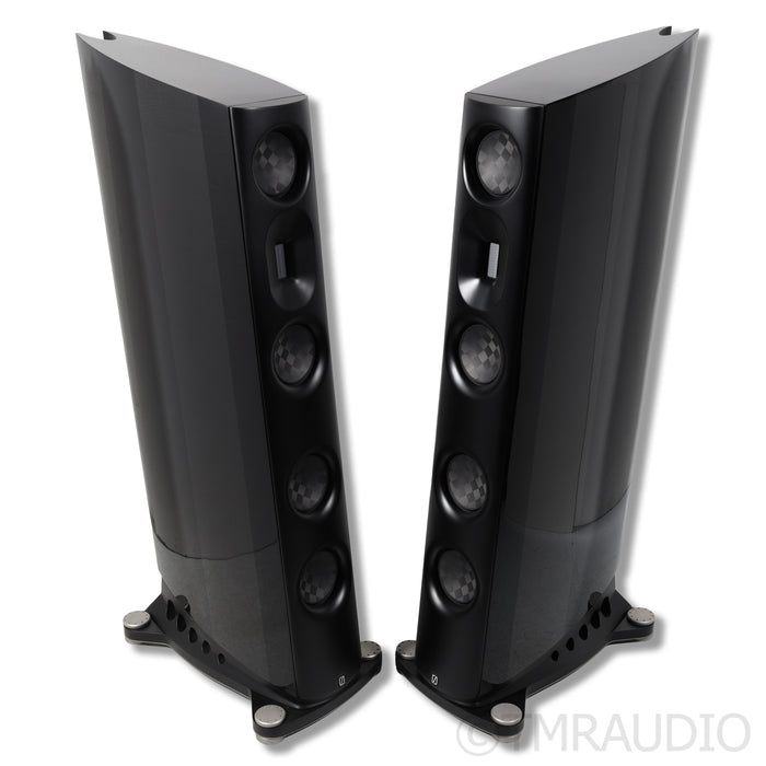 Borresen C3 Floorstanding Speakers; High Gloss Black Pair (Mint / Low Hours)