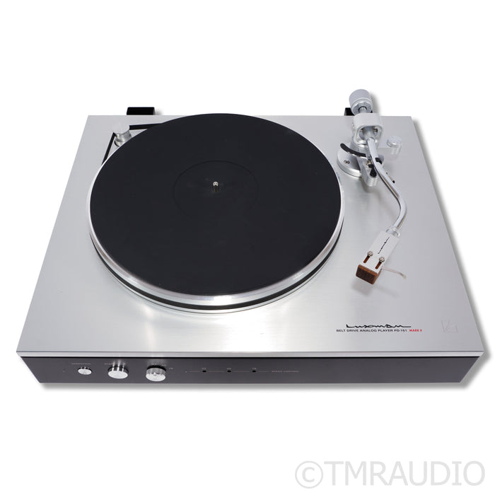 Luxman PD-151 MKII Belt-Drive Turntable w/ Grado Reference 3 MI Cartridge