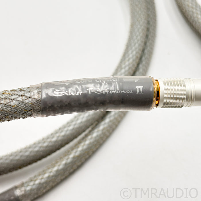 Acoustic Zen Silver Reference II RCA Interconnects; 2m Pair