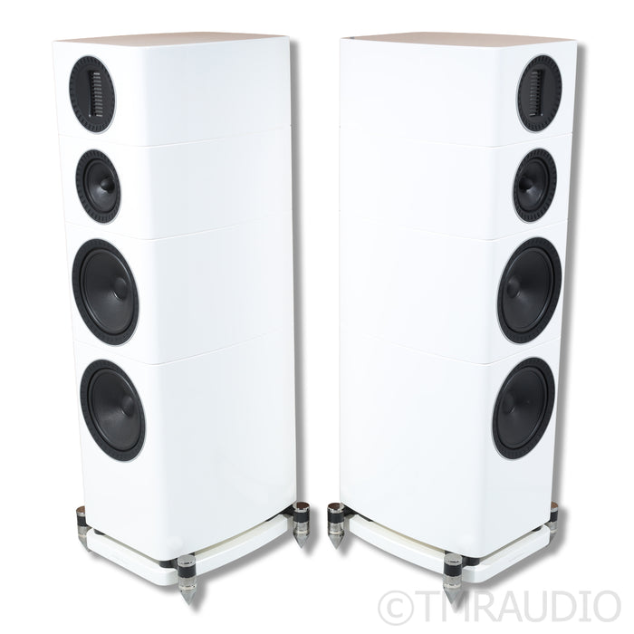 Wharfedale Elysian 4 Floorstanding Speakers; Gloss White