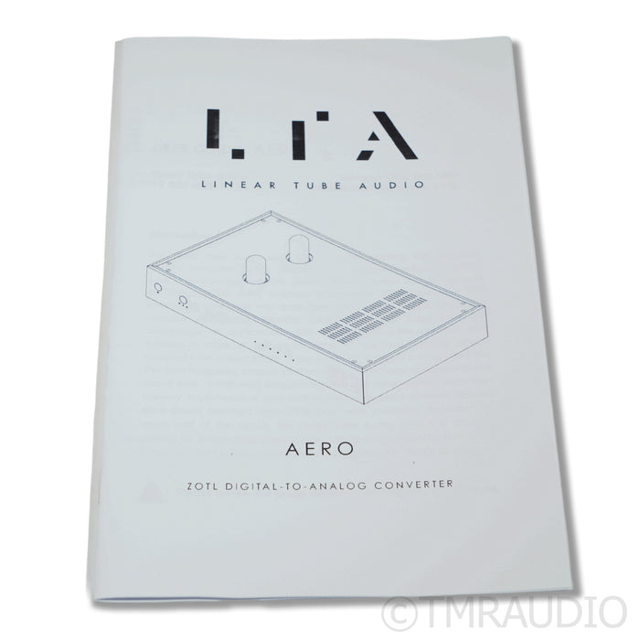 Linear Tube Audio Aero DAC; w/ Ray Reserve Tube Upgrade