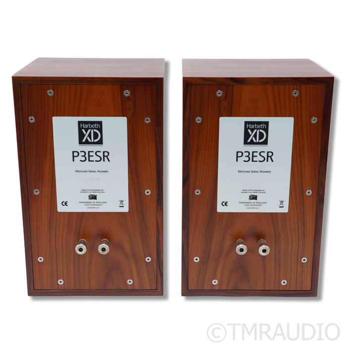 Harbeth P3ESR XD Bookshelf Speakers; Rosewood Pair