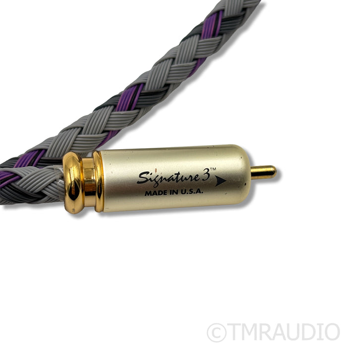 XLO Electric Signature 3 RCA Interconnects; 1m Pair