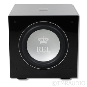 REL Acoustics S/812 12" Powered Subwoofer; Piano Black