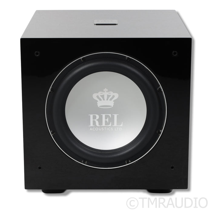 REL Acoustics S/812 12" Powered Subwoofer; Piano Black