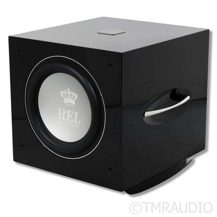 REL Acoustics S/812 12" Powered Subwoofer; Piano Black