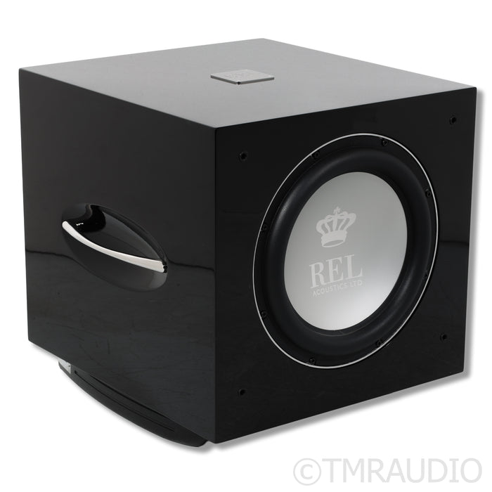 REL Acoustics S/812 12" Powered Subwoofer; Piano Black
