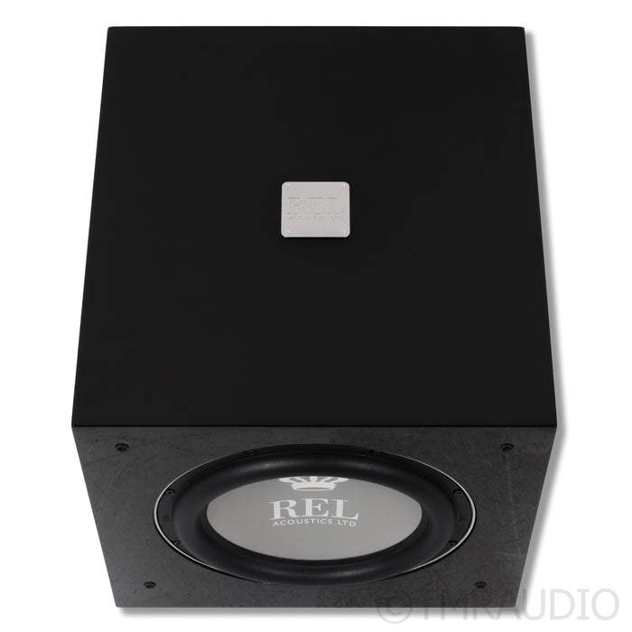 REL Acoustics S/812 12" Powered Subwoofer; Piano Black