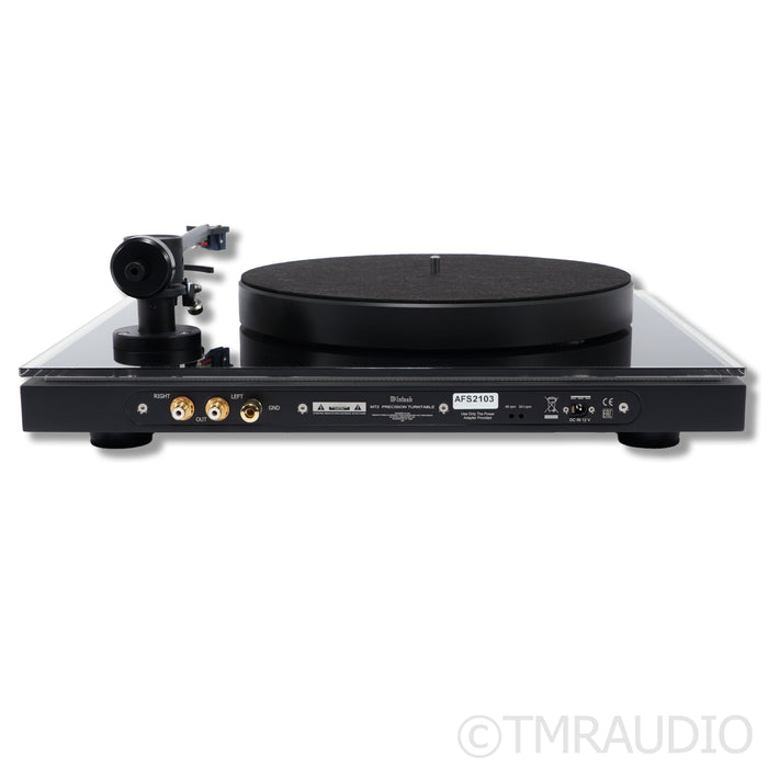 McIntosh MT2 Belt-Drive Turntable; Black w/ Sumiko Blue Point No.2 MC Cartridge