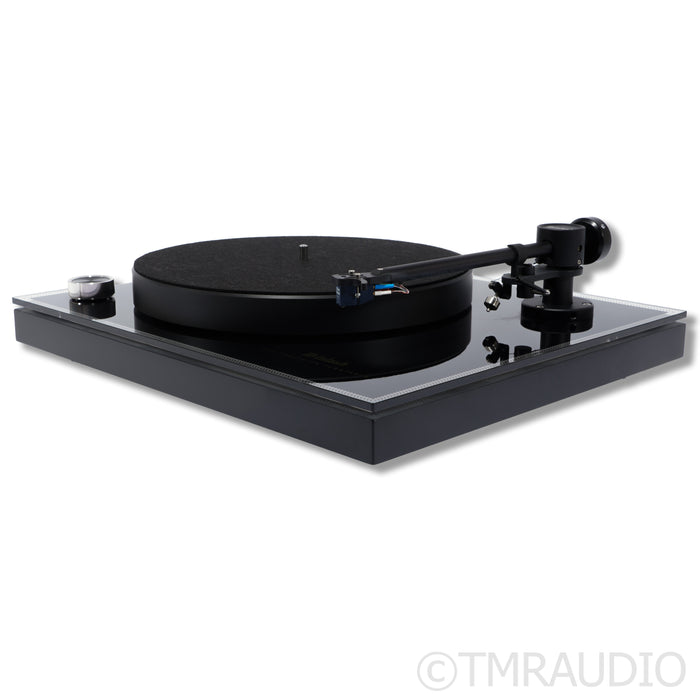 McIntosh MT2 Belt-Drive Turntable; Black w/ Sumiko Blue Point No.2 MC Cartridge