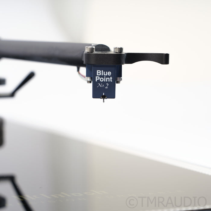 McIntosh MT2 Belt-Drive Turntable; Black w/ Sumiko Blue Point No.2 MC Cartridge