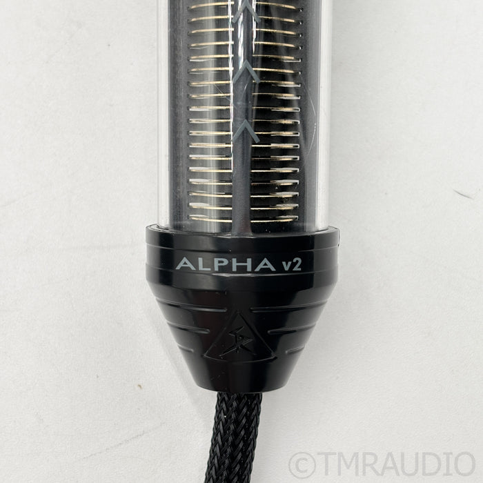 Shunyata Research Alpha V2 RCA Interconnects; 1m Pair