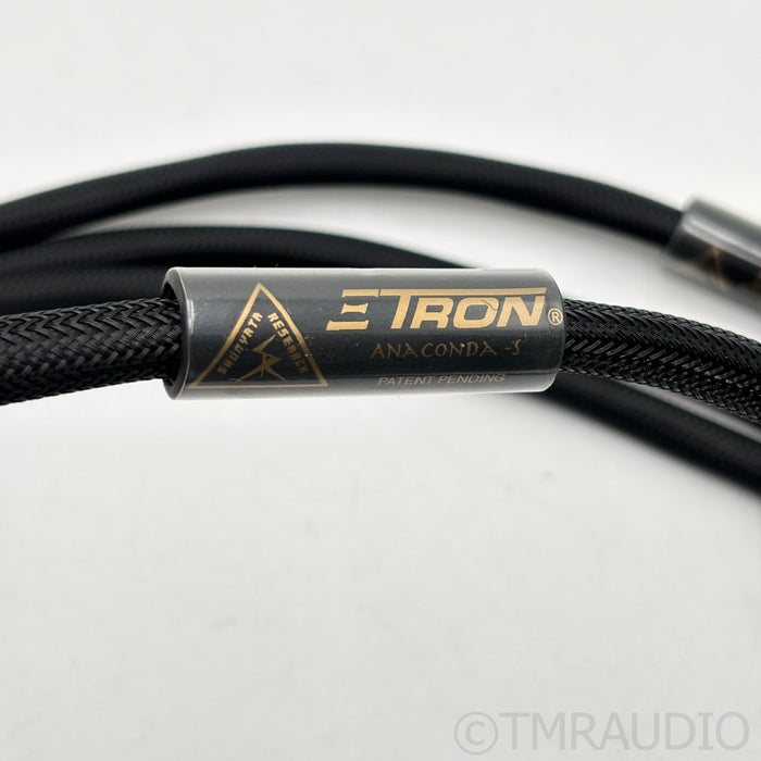 Shunyata Research Zitron Anaconda-S RCA Interconnects; 1.5m Pair