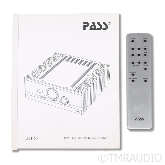 Pass Labs INT-60 Stereo Integrated Amplifier