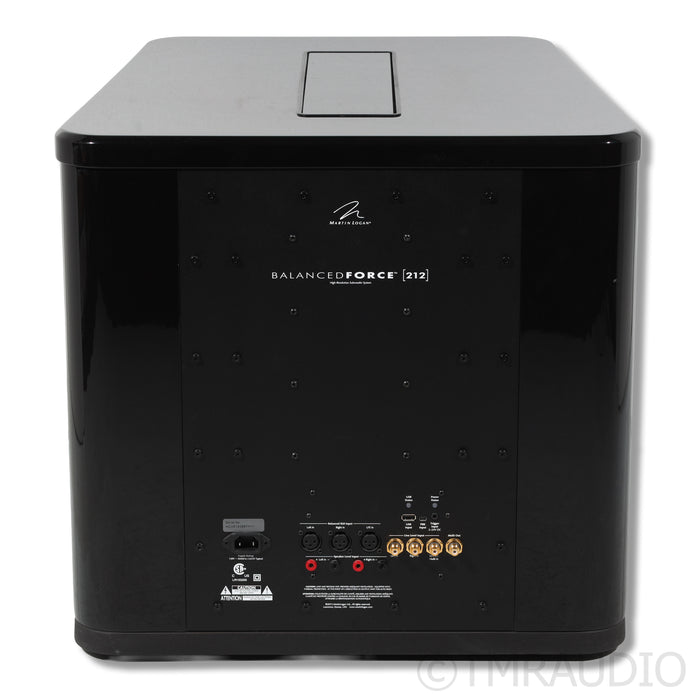 Martin Logan BalancedForce 212 Dual 12" Subwoofer; Gloss Black