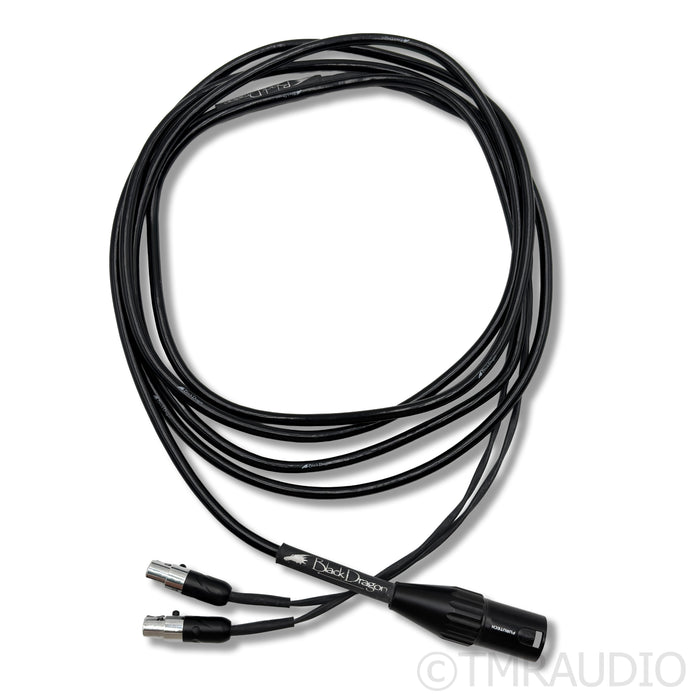 Moon Audio Black Dragon Headphone Cable; 10ft Single