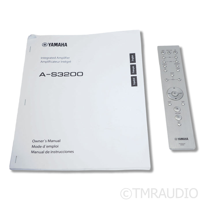 Yamaha A-S3200 Stereo Integrated Amplifier; MM/MC Phono (Refurbished)