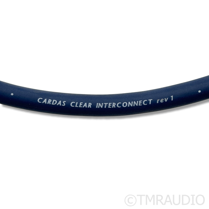 Cardas Clear Rev 1 XLR Interconnects; 1m Pair