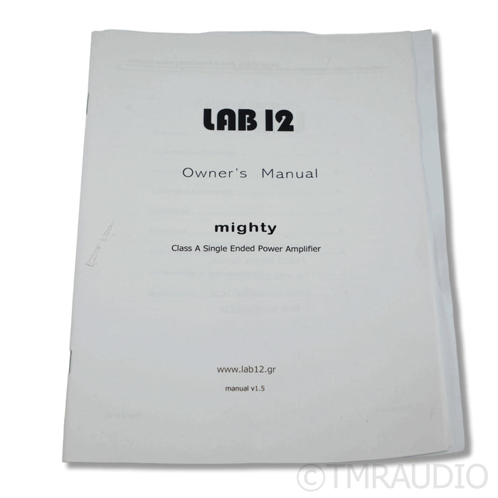 Lab12 Mighty Stereo Tube Power Amplifier (1/1)