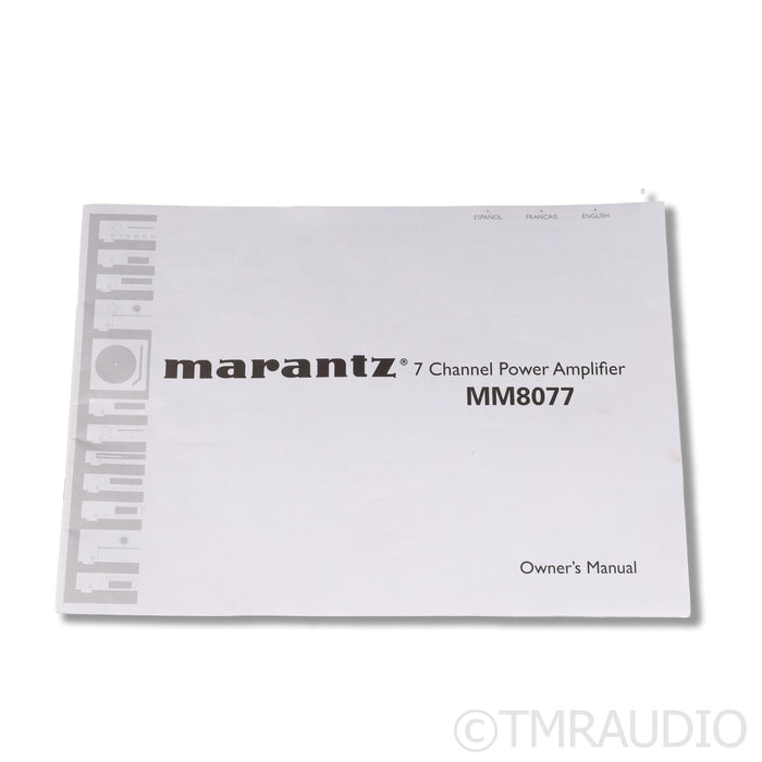 Marantz MM8077 Seven Channel Power Amplifier